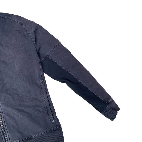 LULULEMON Mens Full Zip Black Hoodie Sweatshirt - Picture 4 of 7